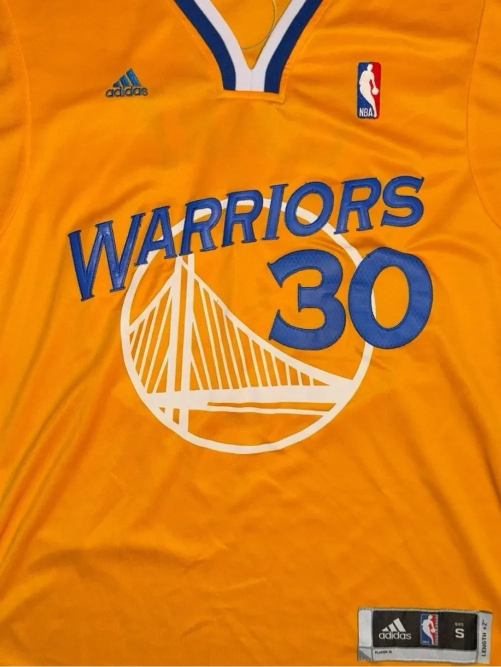 Adidas NBA Warriors Curry Jersey